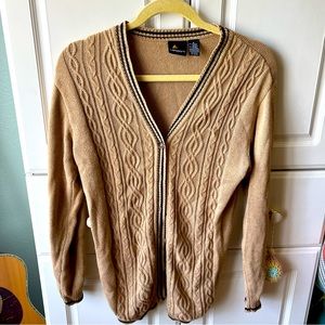 Vintage Fall Vibes Tan Button Up Cardigan🍂 folklore vibes